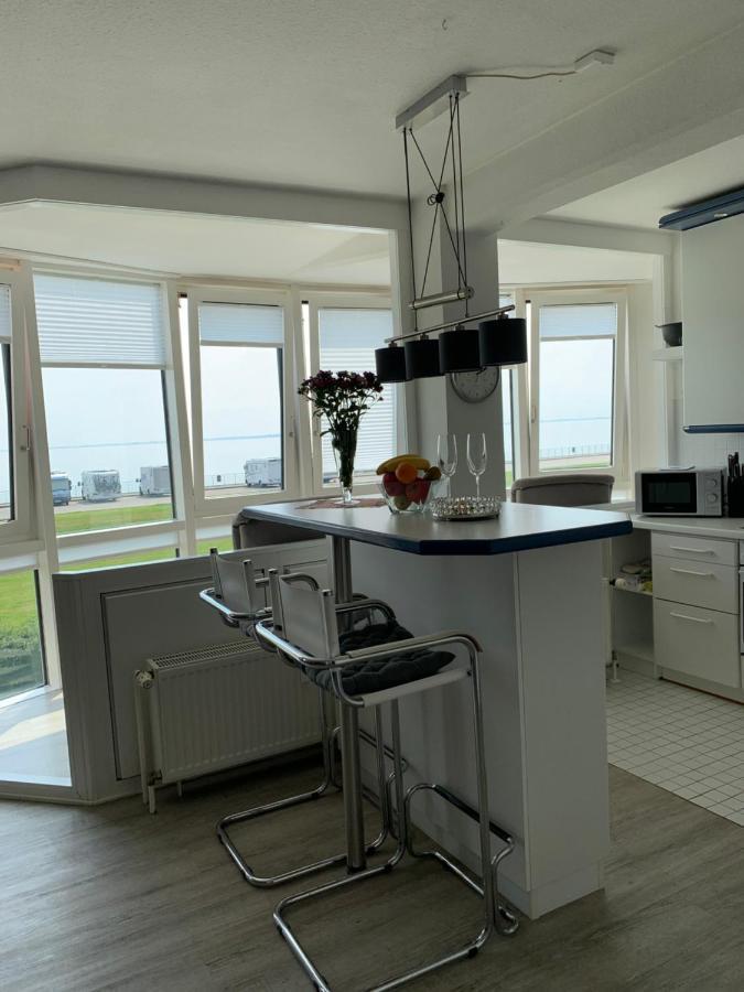 Fewo Mit Meerblick - Direktzugang Zur Nordsee Apartamento Wilhelmshaven Exterior foto