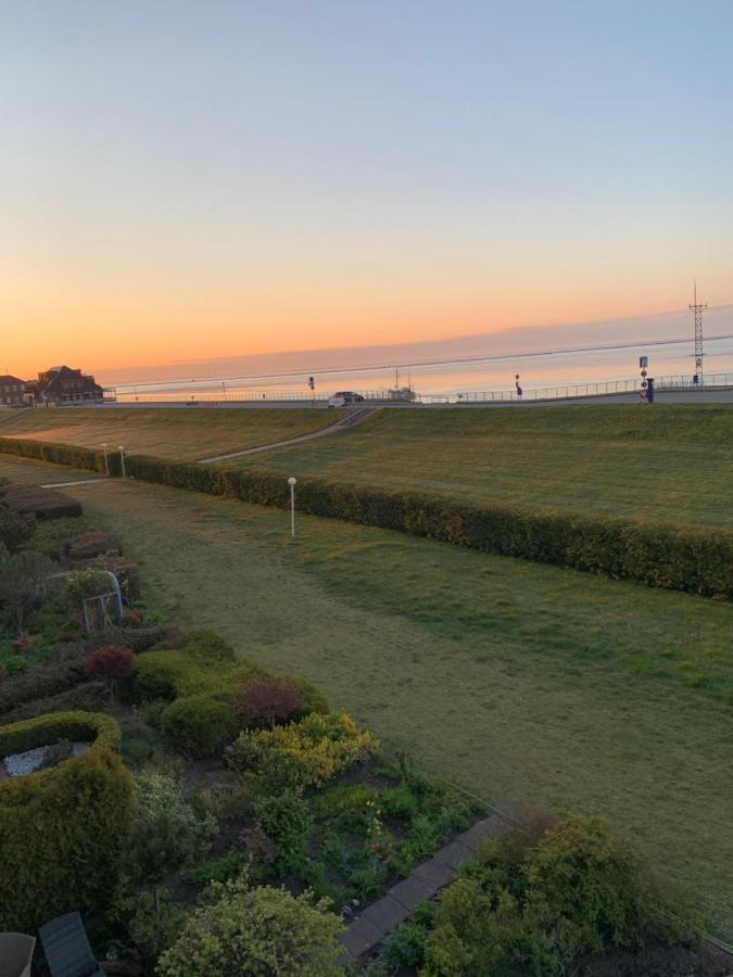 Fewo Mit Meerblick - Direktzugang Zur Nordsee Apartamento Wilhelmshaven Exterior foto