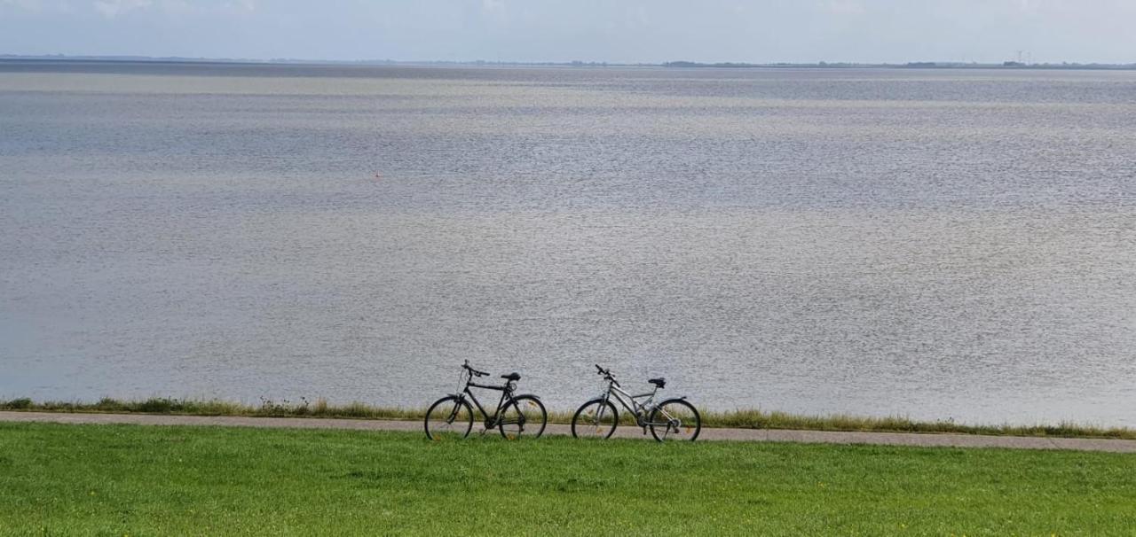 Fewo Mit Meerblick - Direktzugang Zur Nordsee Apartamento Wilhelmshaven Exterior foto
