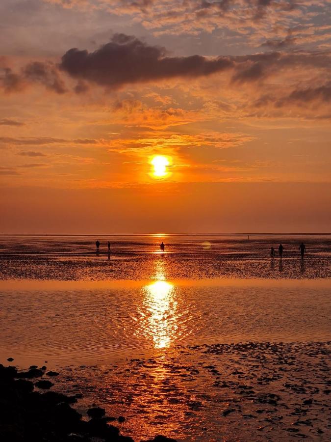 Fewo Mit Meerblick - Direktzugang Zur Nordsee Apartamento Wilhelmshaven Exterior foto