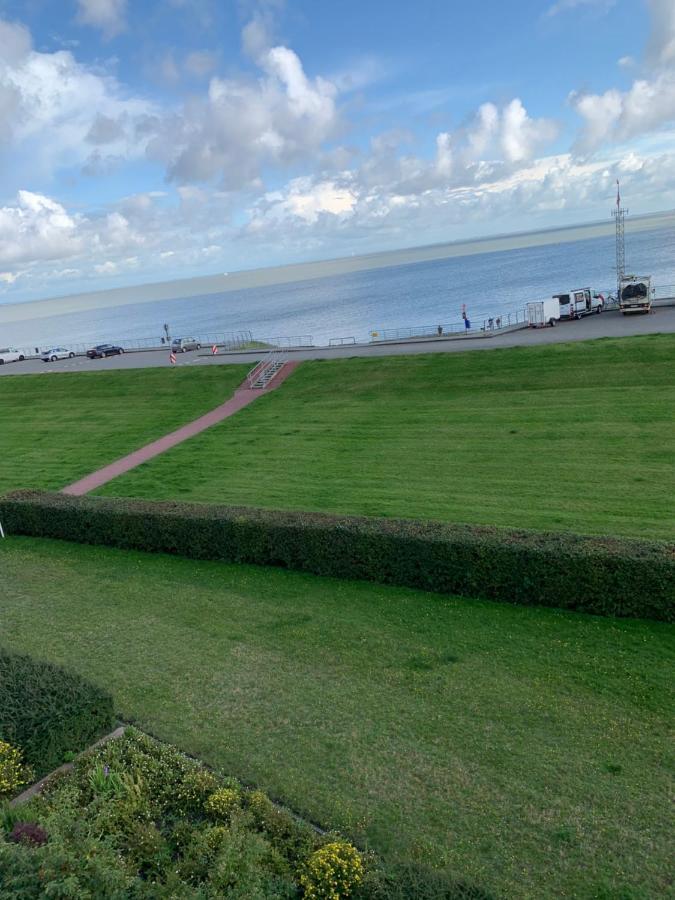 Fewo Mit Meerblick - Direktzugang Zur Nordsee Apartamento Wilhelmshaven Exterior foto