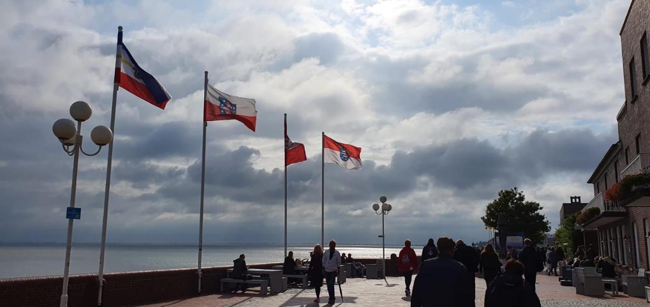 Fewo Mit Meerblick - Direktzugang Zur Nordsee Apartamento Wilhelmshaven Exterior foto